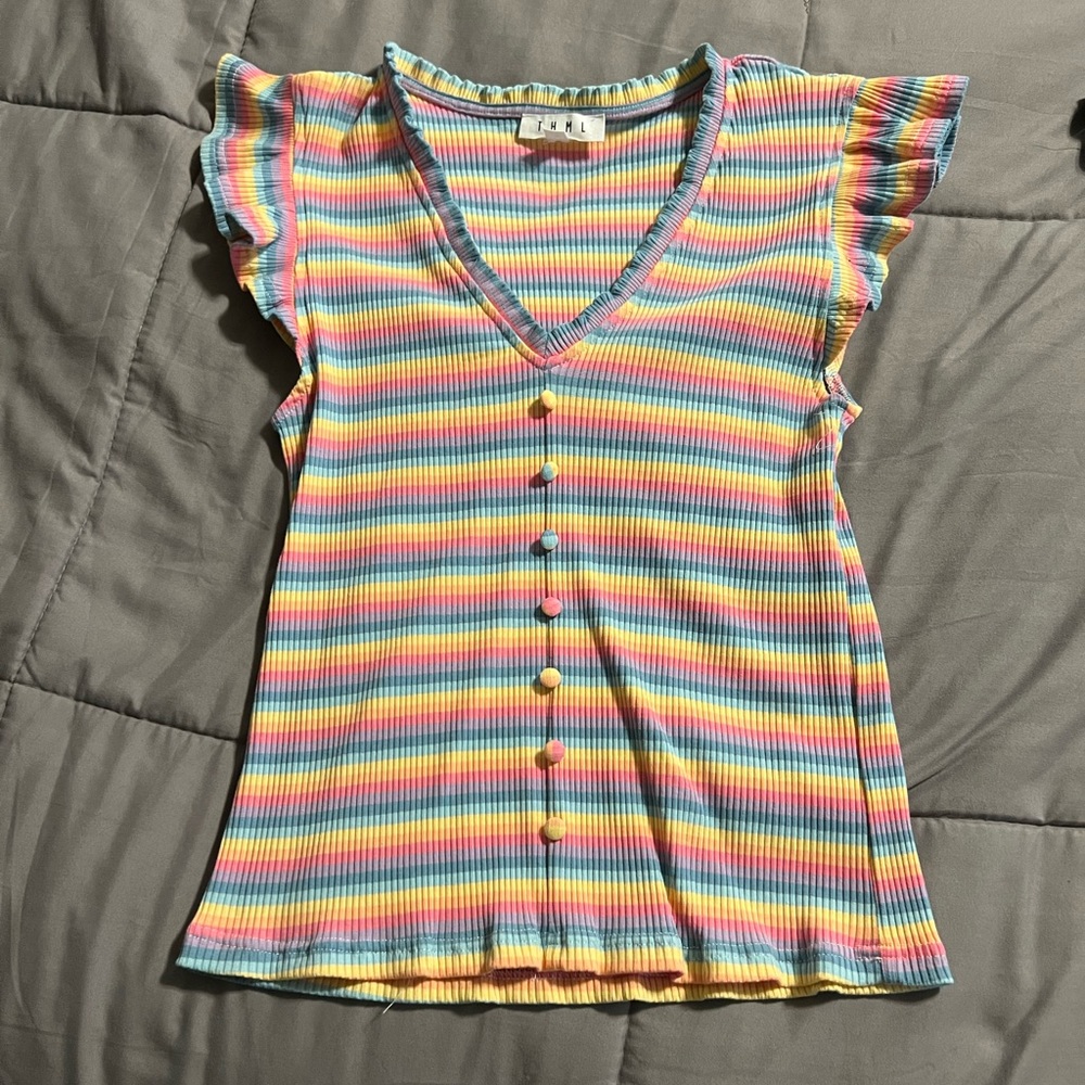 Bright colorful top